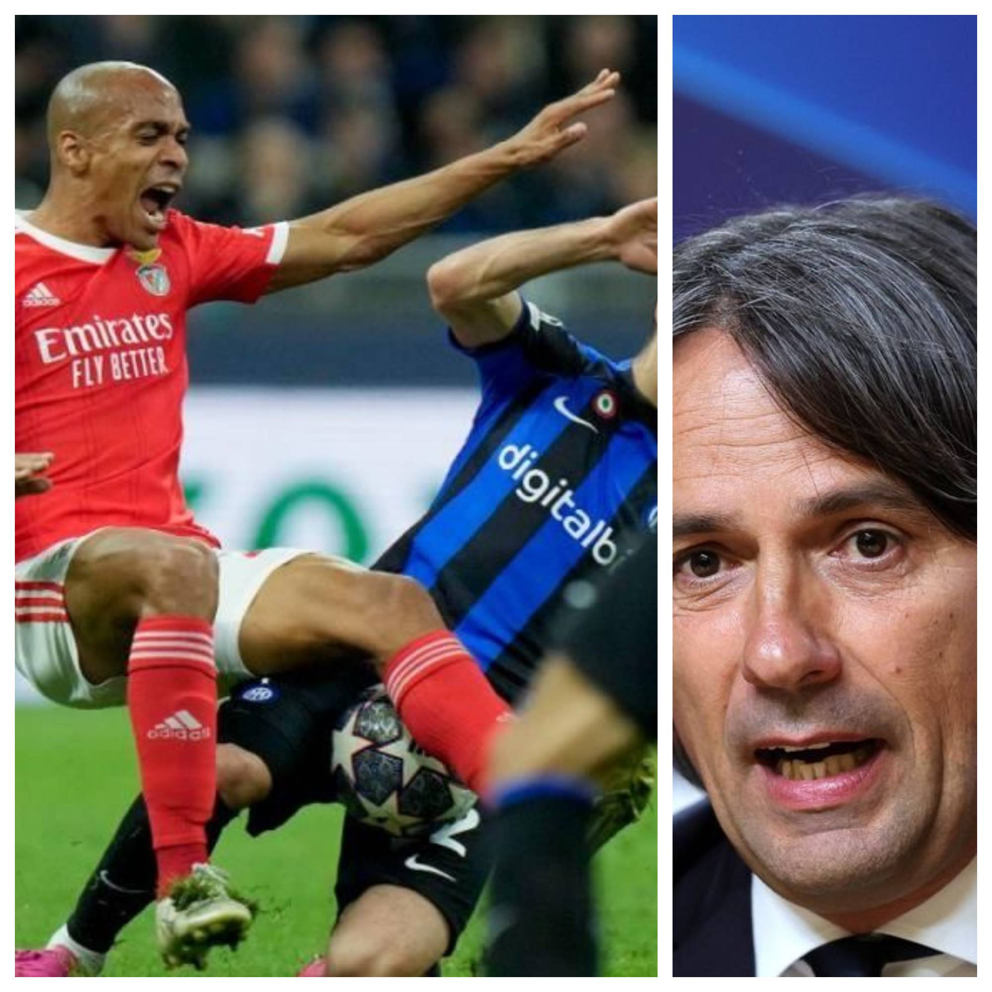  Inter com grande baixa para o Benfica