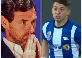 A reação de Villas-Boas depois da derrota do FC Porto frente ao Estoril