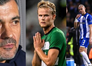 Conceição compara situação de Pepe com Di María e Hjulmand