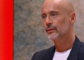 Pedro Crispim em sofrimento