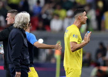 Jorge Jesus reage à expulsão de Cristiano Ronaldo