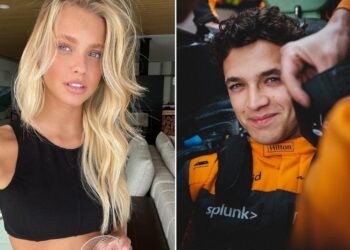Margarida Corceiro apanhada novamente com Lando Norris