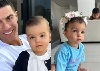Cristiano Ronaldo dá os parabéns a Bella e recorda o filho que perdeu