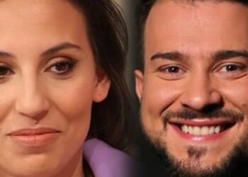 Catarina Miranda e Francisco Monteiro em momento de grande tensão