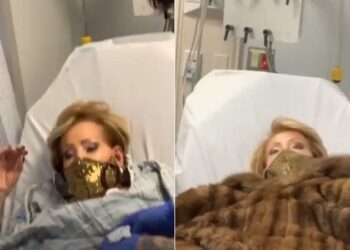 A reação de Betty Grafstein ao rever o filho no hospital