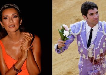 Namorado de Maria Cerqueira Gomes arrastado por touro na arena