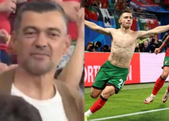 Reação de Sérgio Conceição ao golo de Francisco já é viral