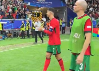 Gesto de Pepe no final do jogo está a dar que falar