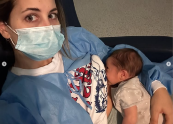 Bebé recém-nascido de Patrícia Palhares e João Palhinha internado no hospital