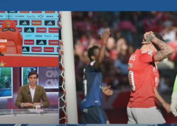 Comentador da CNN e a polémica no Benfica – Arouca: “melhor árbitro português”