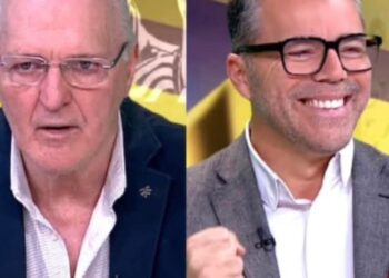 Calado festeja golo do Benfica e deixa Amaral furioso