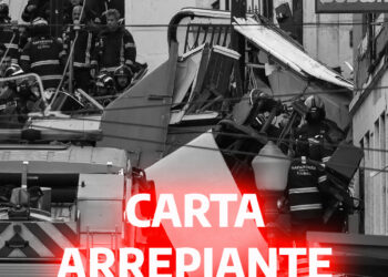 Carta arrepiante sobre o elevador da Glória