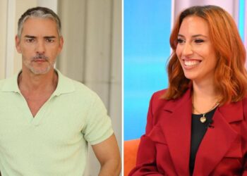 Prometeu e cumpriu! Cláudio Ramos fica em silêncio durante entrevista a Catarina Miranda