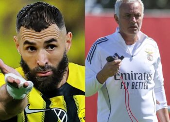Karim Benzema mais perto do Benfica