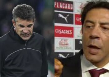 Após derrota diante do Qarabag Bruno Lage está em maus lençóis