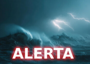 Alerta: Depressão Cláudia chega com rajadas fortíssimas