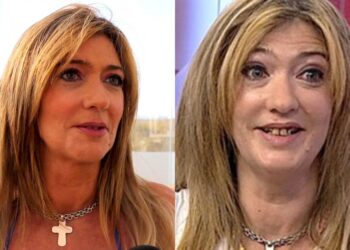 Maria Leal com o rosto irreconhecível