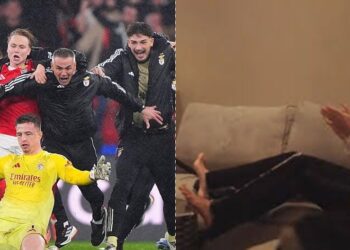 João Félix vai à loucura com golo de Trubin