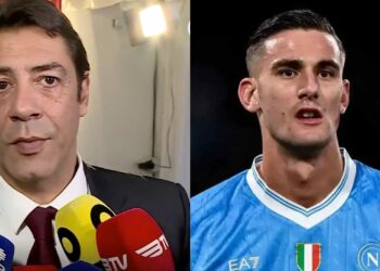 Nápoles definiu ao Benfica valor por avançado Lucca