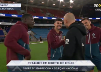 Cimeira Encarnada na Seleção: O sorriso de Tomás Araújo que derreteu os benfiquistas