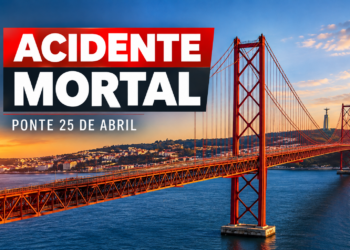 Homem morre após despiste na Ponte 25 de Abril