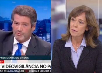 André Ventura perde a cabeça com jornalista da SIC